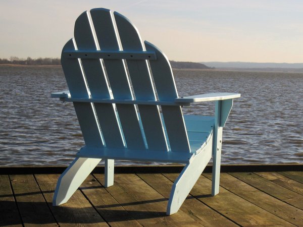 Adirondack Chair am See